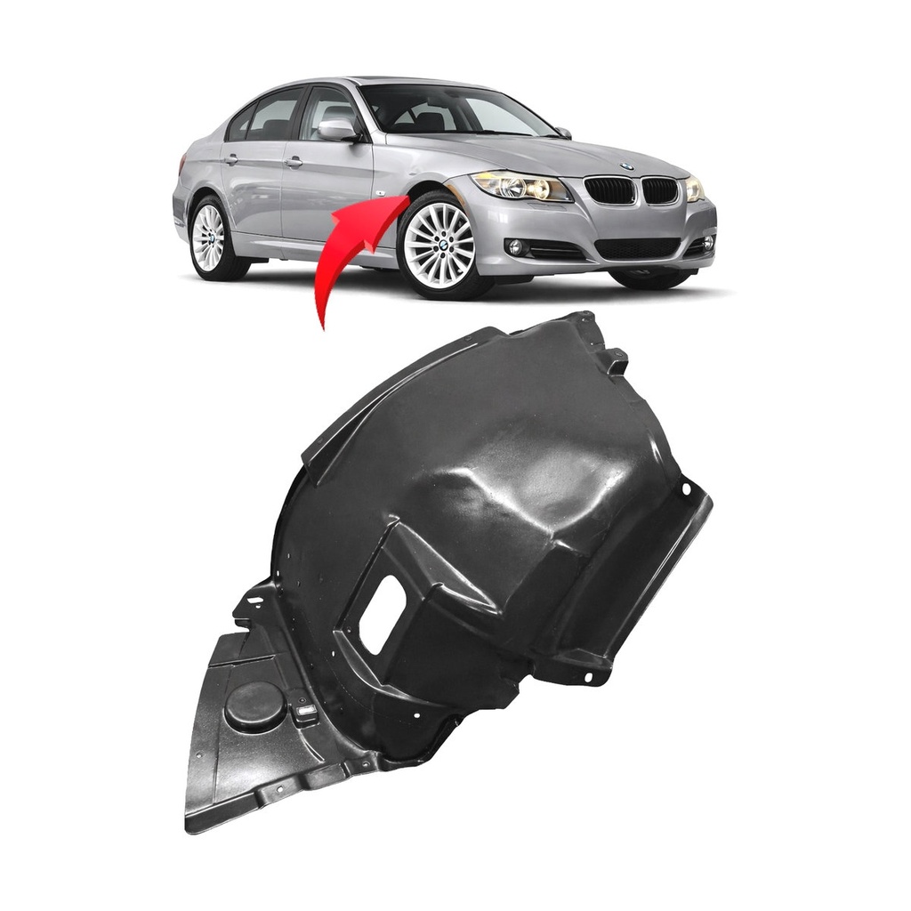 Front Right Passenger Side Fender Liner for BMW 328i 2007-2013 BM1251120