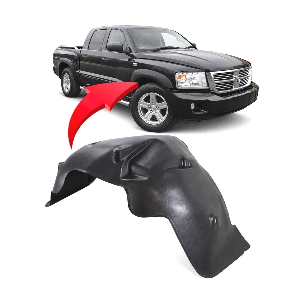 Front Right Passenger Side Fender Liner for Ram Dakota 2005-2011 CH1249129