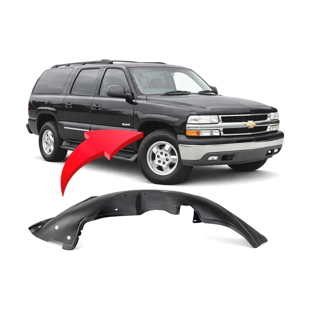 Front Passenger Fender Liner for Chevrolet Silverado 1500 1999-2007 GM1247116