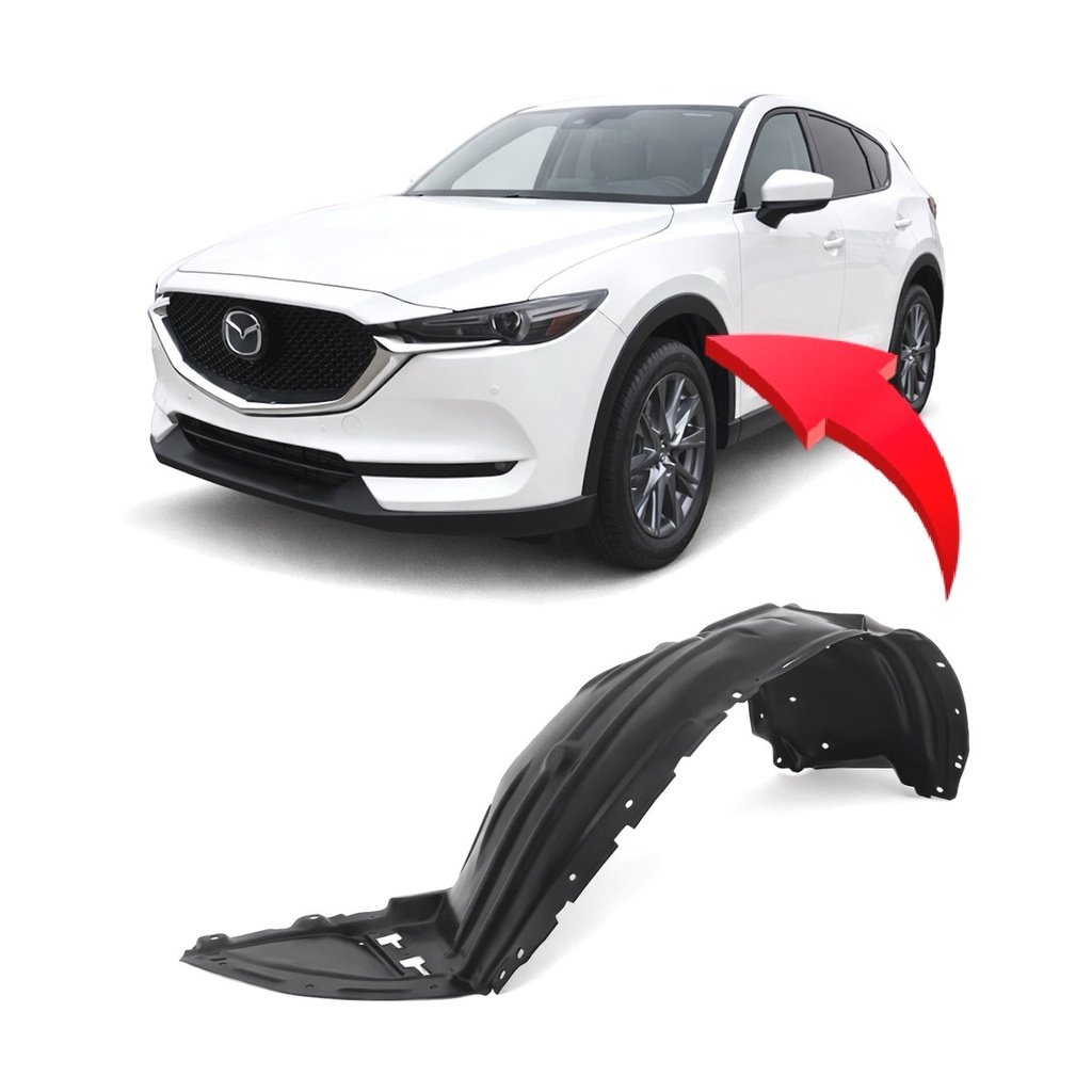 Front Left Driver Side Fender Liner for Mazda CX-5 2017-2021 MA1248149