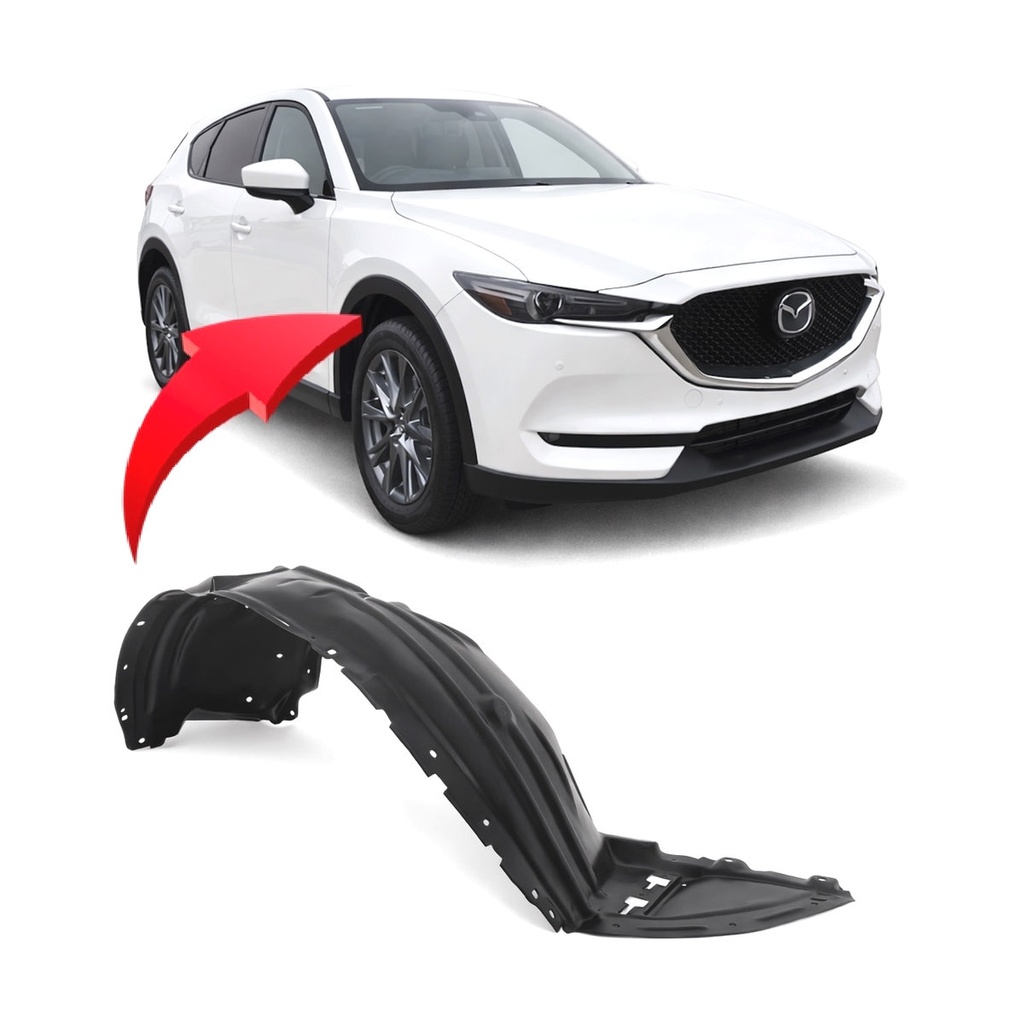 Front Right Passenger Side Fender Liner for Mazda CX-5 2017-2021 MA1249149