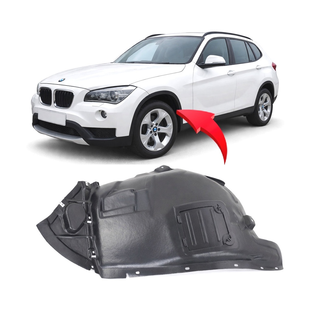 Front Left Driver Side Fender Liner for BMW X1 2012-2015 BM1248138