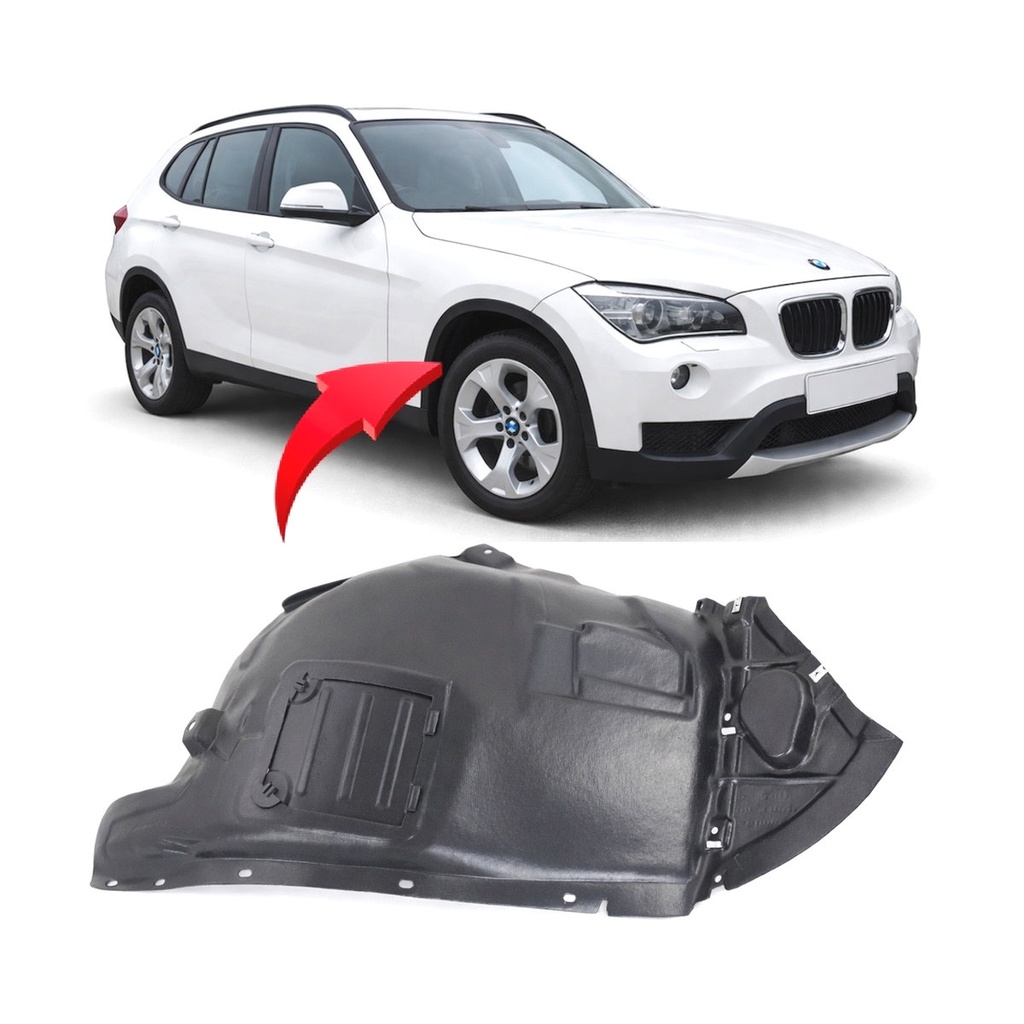 Front Right Passenger Side Fender Liner for BMW X1 2012-2015 BM1249138