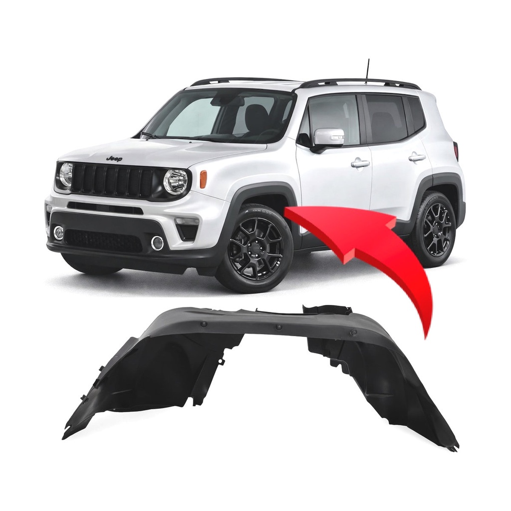 Front Left Driver Side Fender Liner for Jeep Renegade 2019-2023 CH1248209