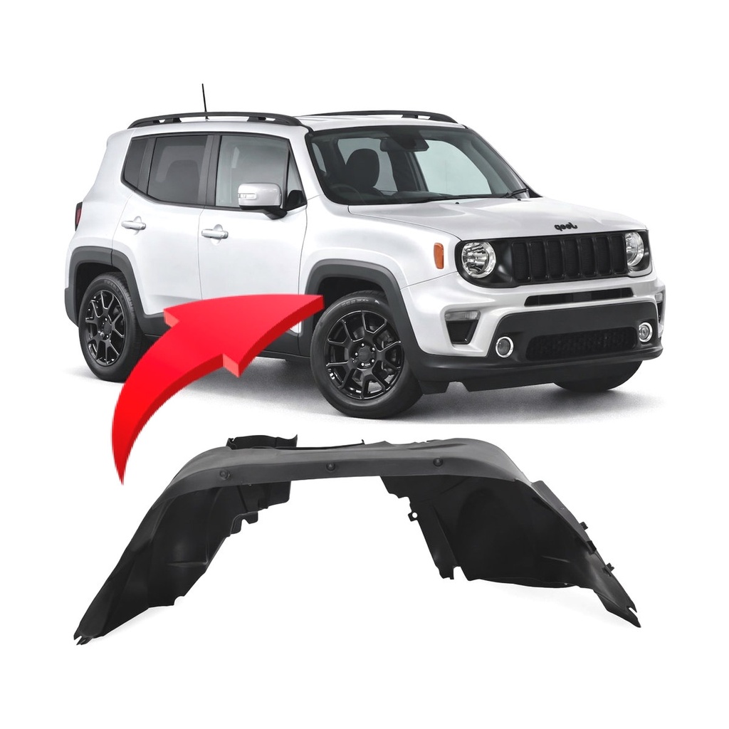 Front Right Passenger Side Fender Liner for Jeep Renegade 2019-2023 CH1249209