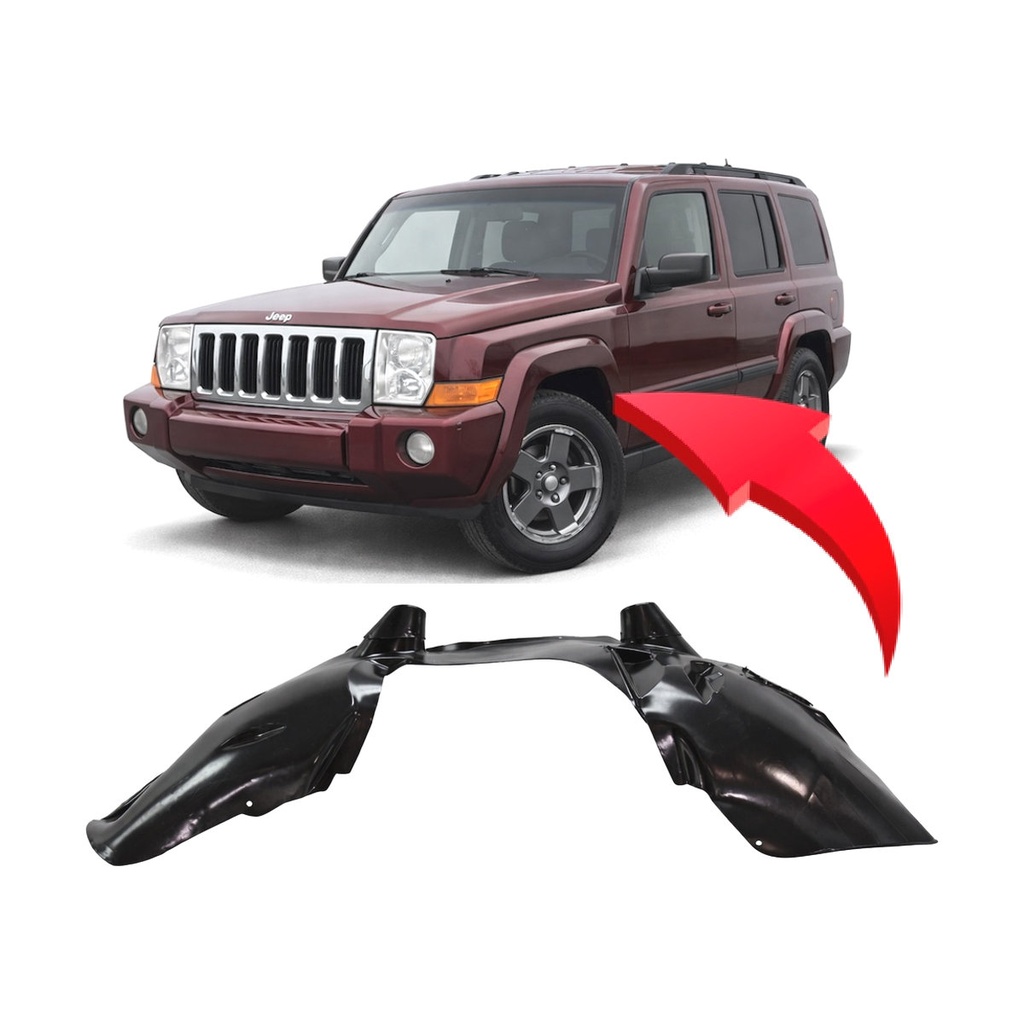 Front Left Driver Side Fender Liner for Jeep Commander 2006-2010 CH1250129