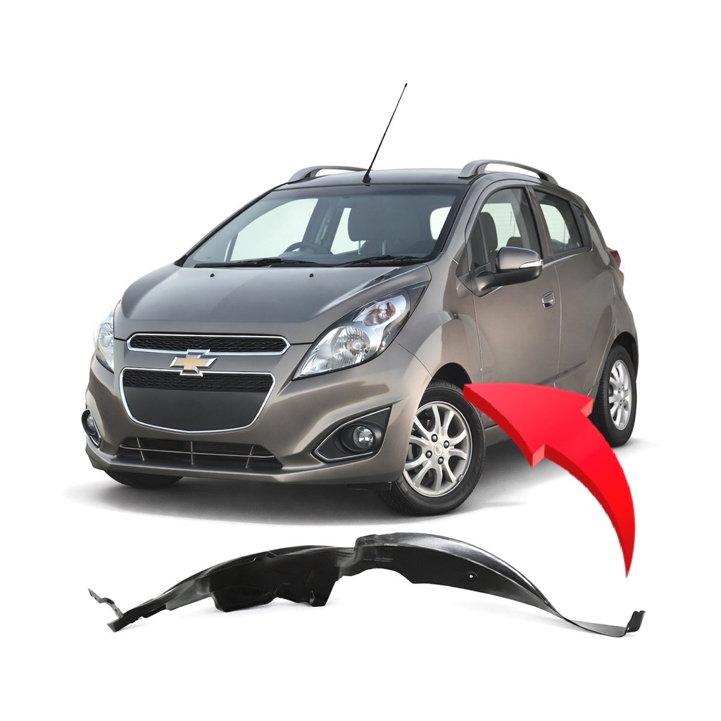 Front Left Driver Side Fender Liner for Chevrolet Spark 2013-2015 GM1248299