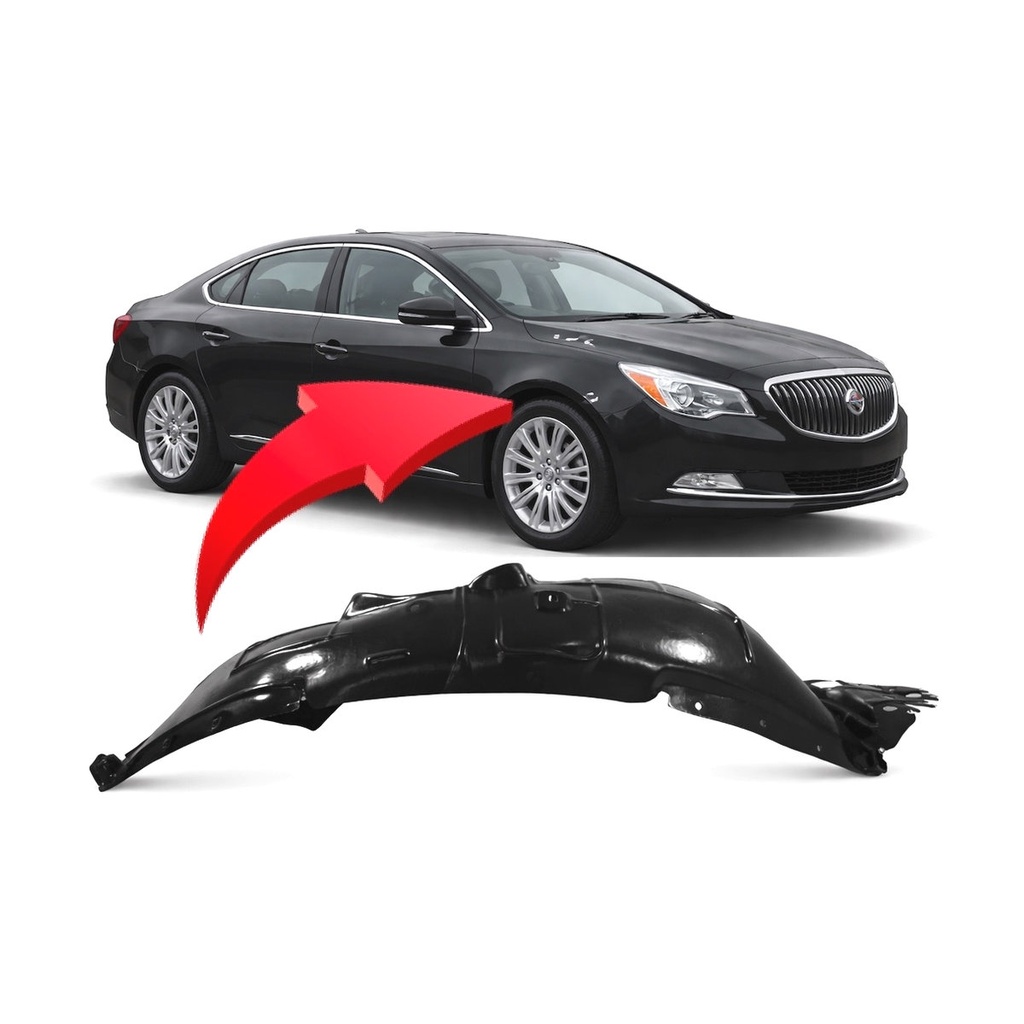 Front Right Passenger Side Fender Liner for Buick LaCrosse 2014-2016 GM1249256