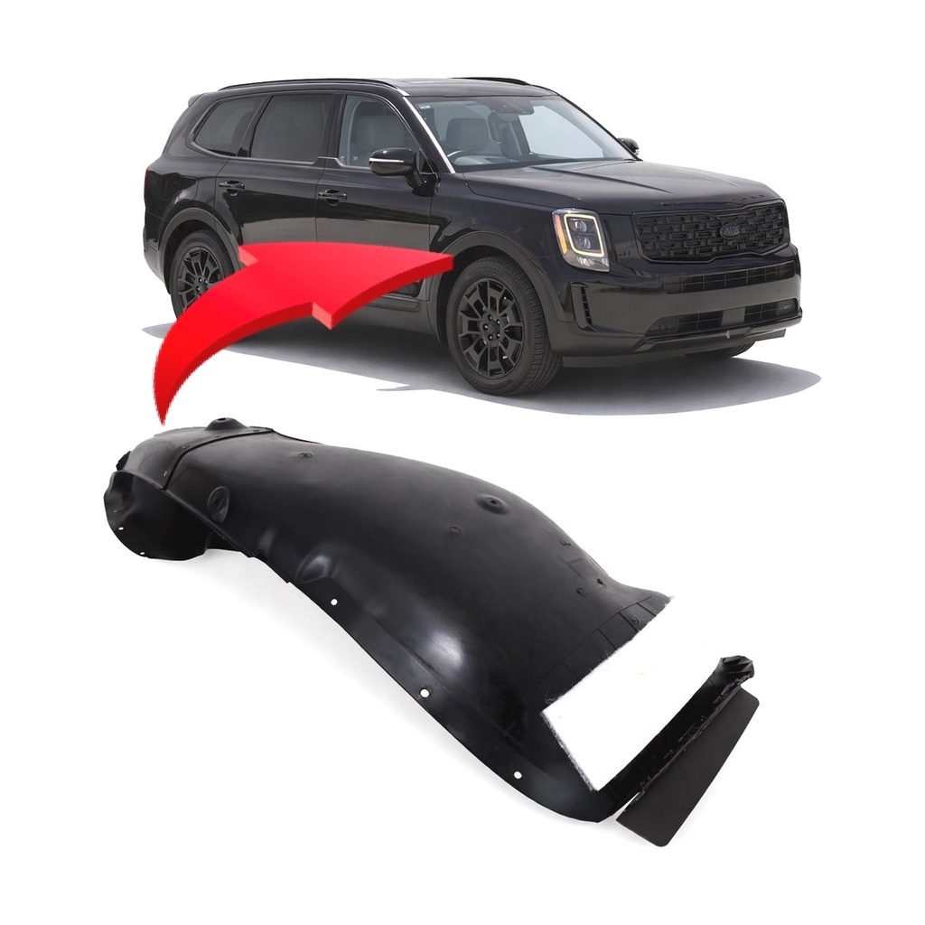 Front Right Passenger Side Fender Liner for Kia Telluride 2020-2021 KI1249165