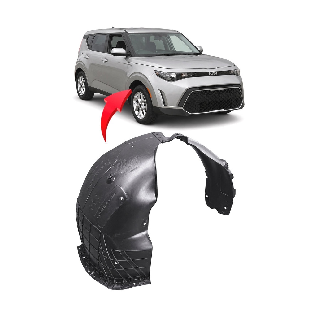 Front Right Passenger Side Fender Liner for Kia Soul 2023-2025 KI1249176