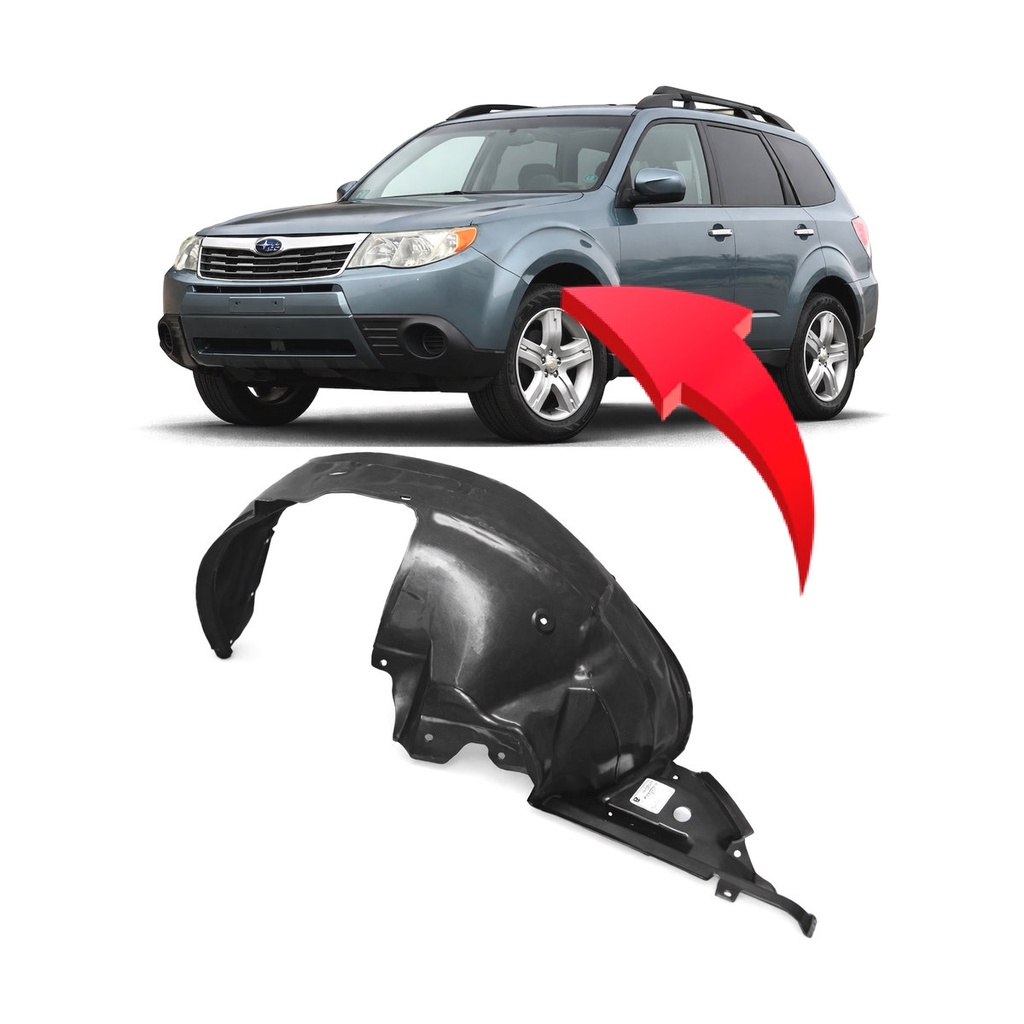 Front Left Driver Side Fender Liner for Subaru forester 2009-2013 SU1248118