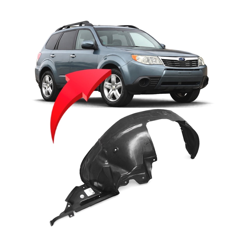 Front Right Passenger Side Fender Liner for Subaru forester 2009-2013 SU1249118