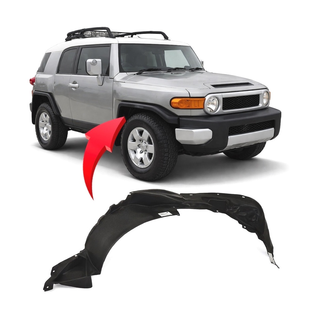 Front Passenger Side Fender Liner for Toyota FJ Cruiser 2007-2014 TO1251123
