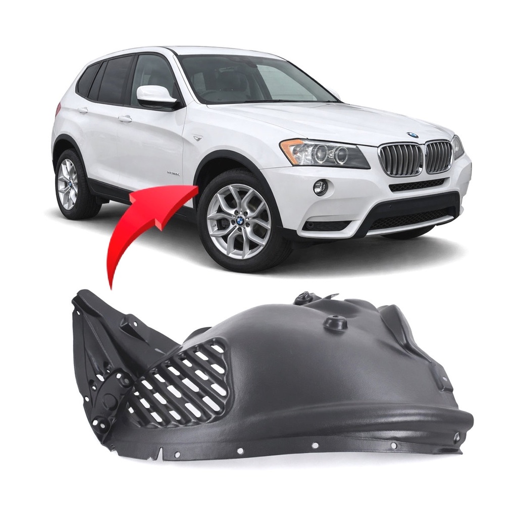 Front Right Passenger Side Fender Liner for BMW X4 2011-2018 BM1249126