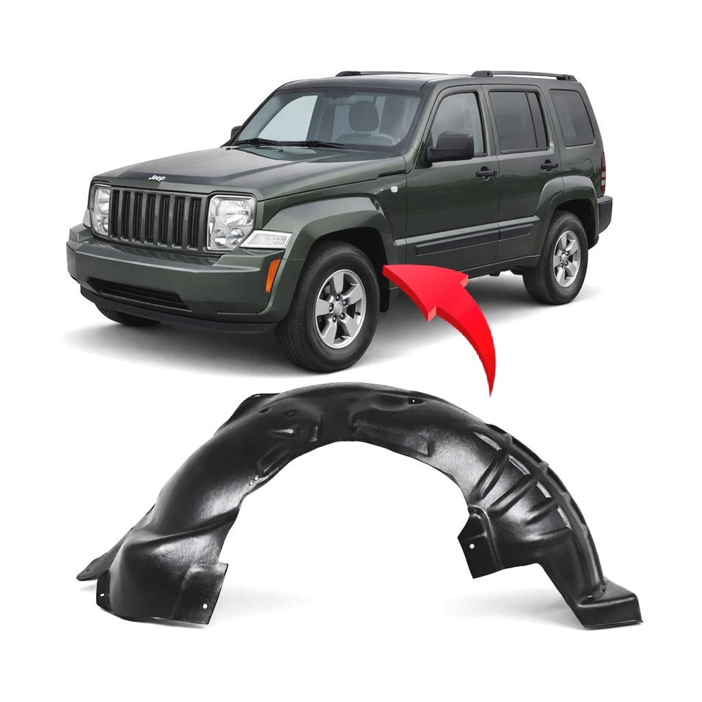 Front Left Driver Side Fender Liner for Jeep Liberty 2008-2012 CH1248146