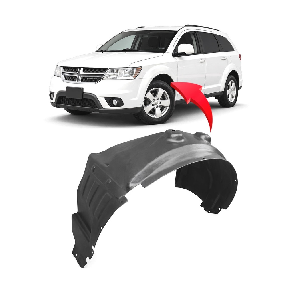 Front Left Driver Side Fender Liner for Dodge Journey 2009-2020 CH1248167