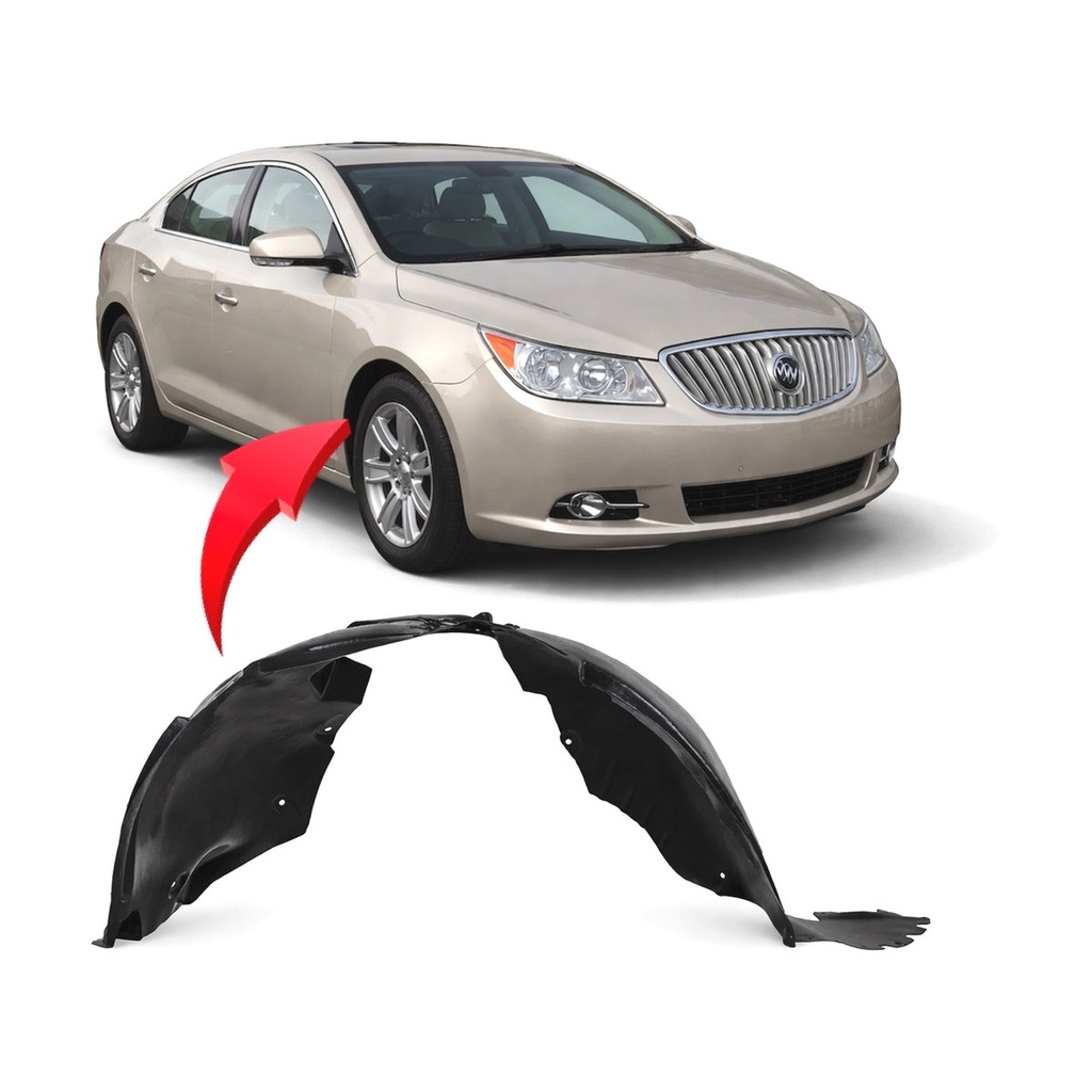 Front Right Passenger Side Fender Liner for Buick LaCrosse 2010-2013 GM1249227