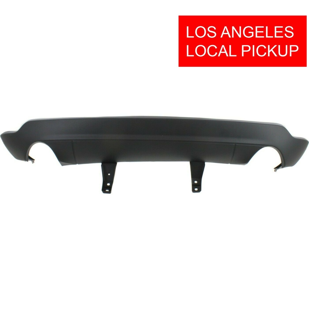Rear Lower Bumper Cover For 2011-2017 Jeep Grand Cherokee W Dual Exhaust Holes