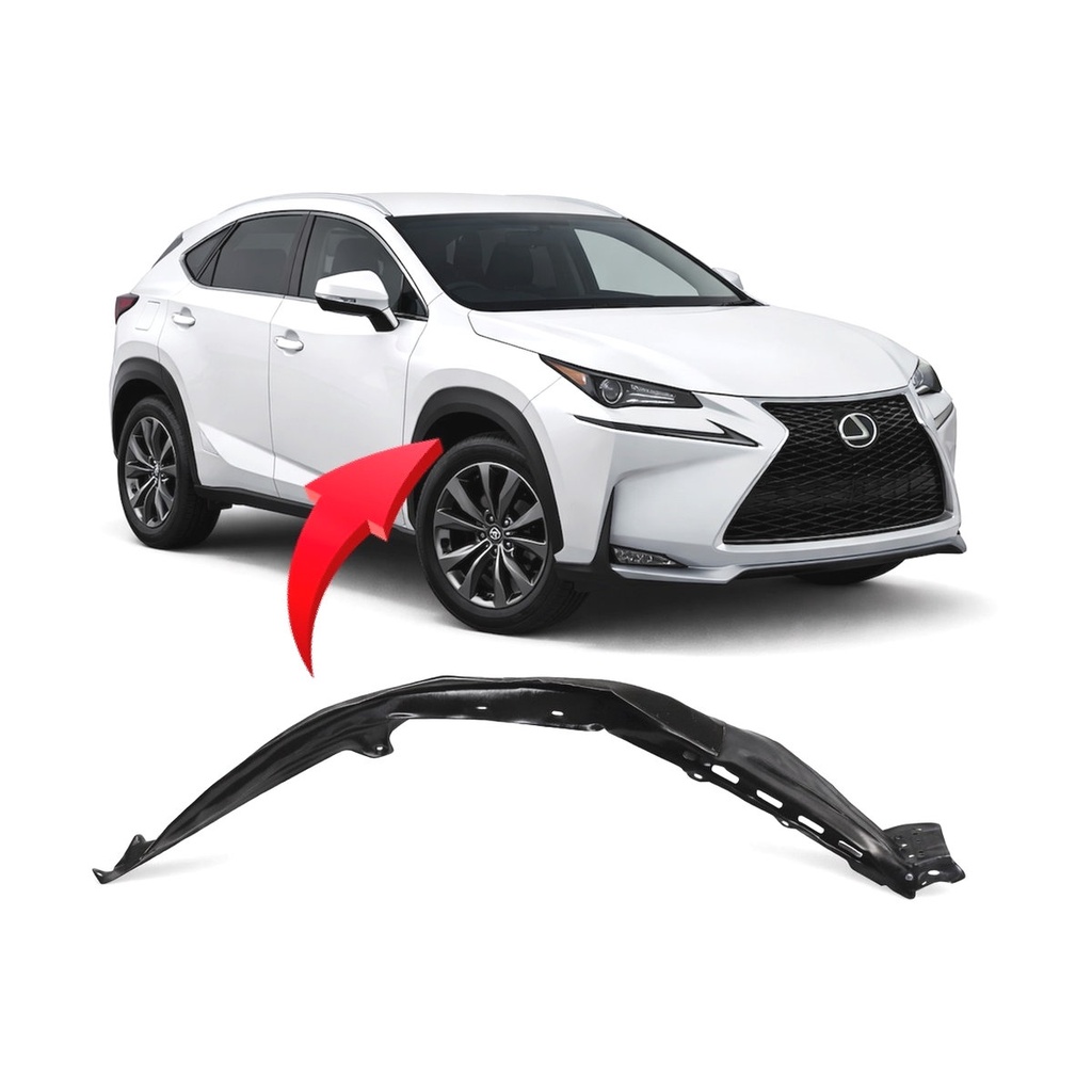 Front Right Passenger Side Fender Liner for Lexus NX200t 2015-2017 LX1249134