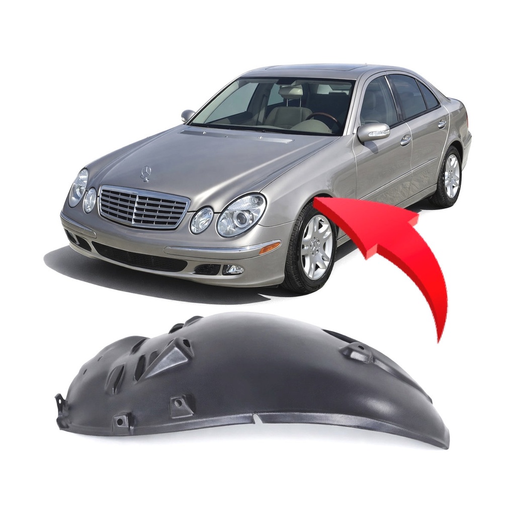 Front Driver Side Fender Liner for Mercedes-Benz E63 AMG 2003-2009 MB1250100