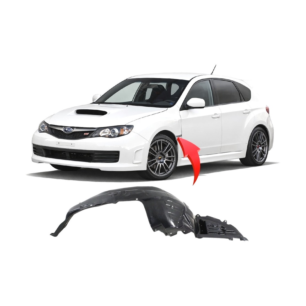 Front Left Driver Side Fender Liner for Subaru Impreza 2008-2010 SU1248122
