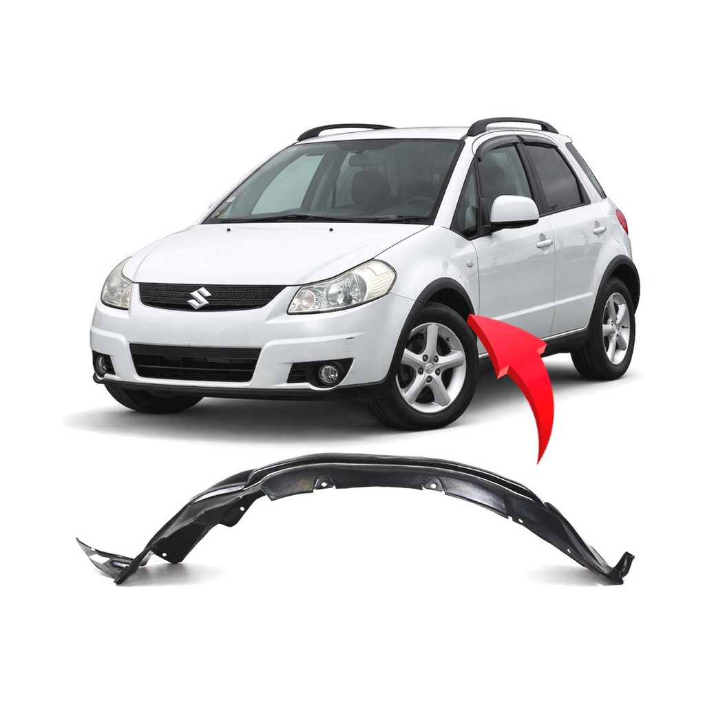 Front Left Driver Side Fender Liner for Suzuki SX4 2007-2009 SZ1248118