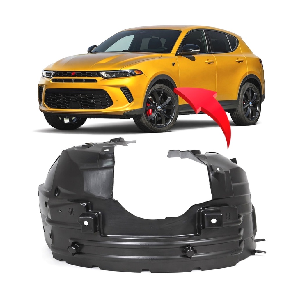 Front Left Driver Side Fender Liner for Dodge Hornet 2023-2024 CH1248226