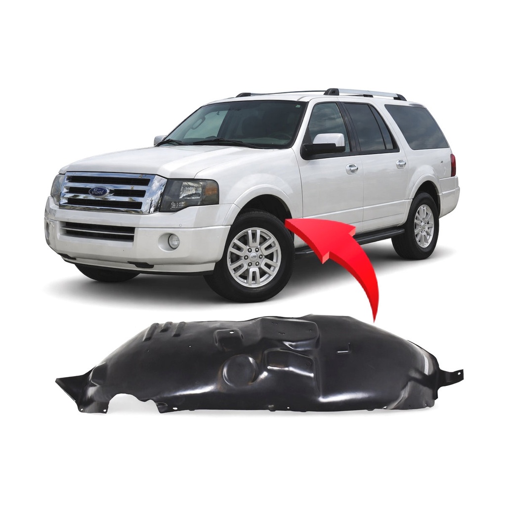 Front Left Driver Side Fender Liner for Ford Expedition 2007-2014 FO1248129