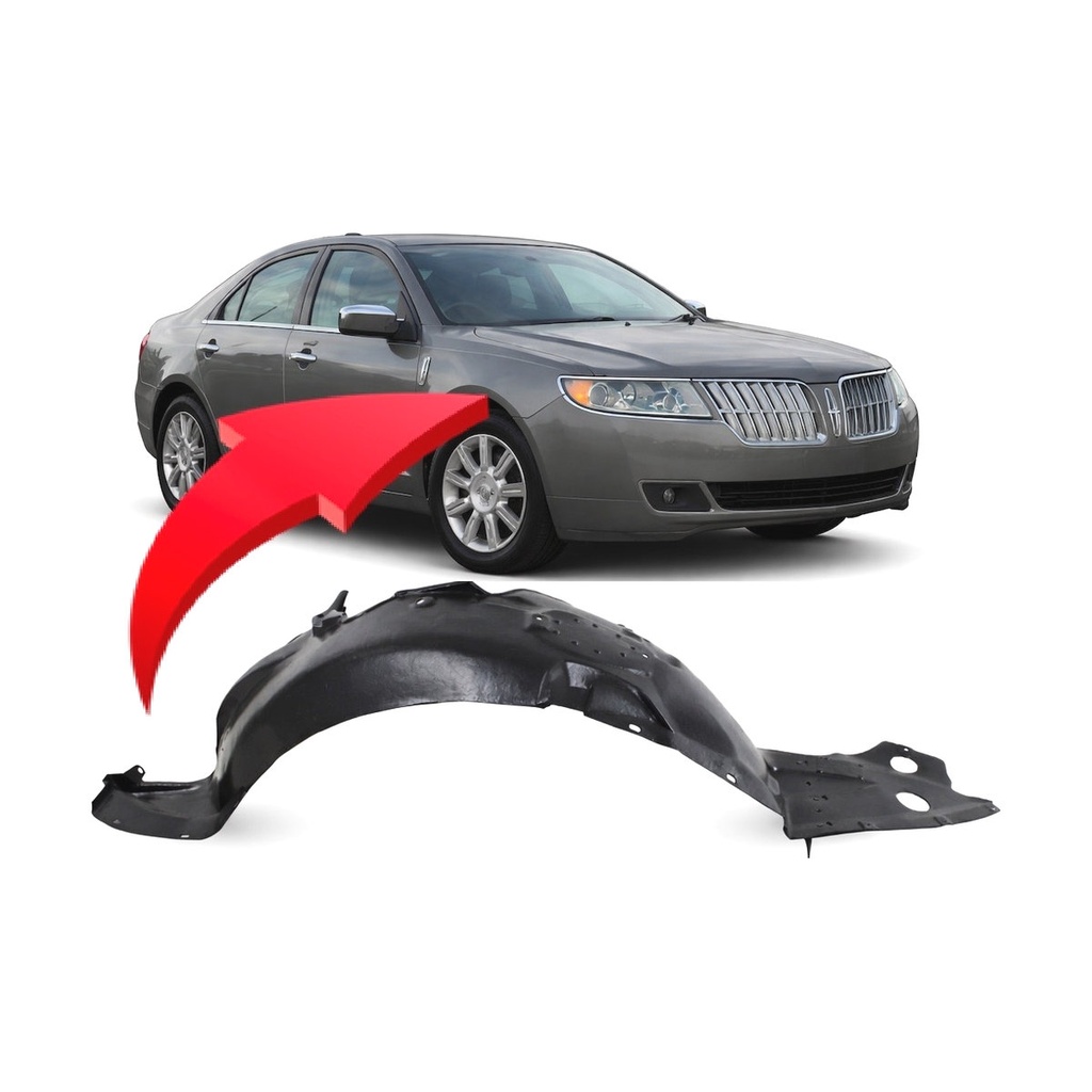 Front Right Passenger Side Fender Liner for Mercury Milan 2010-2011 FO1249152