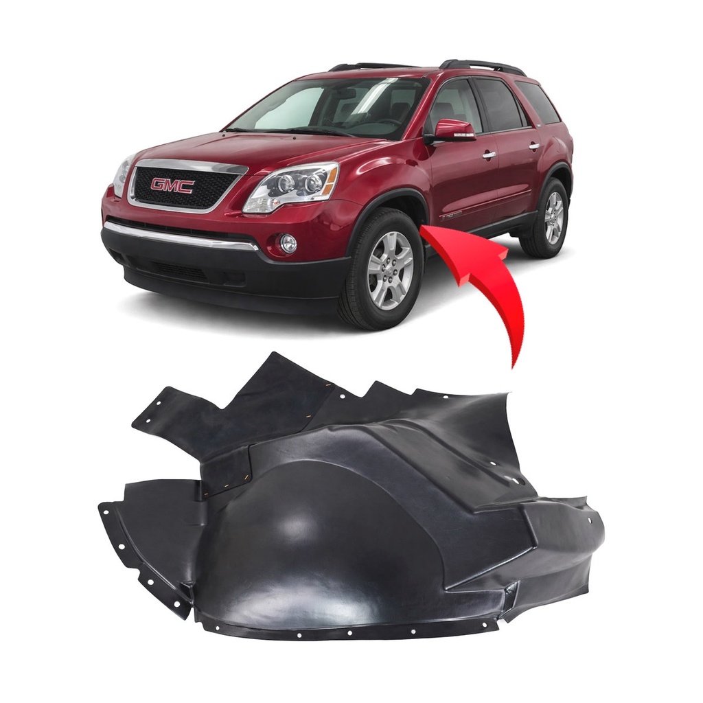 Front Left Driver Side Fender Liner for GMC Acadia 2007-2012 GM1248184