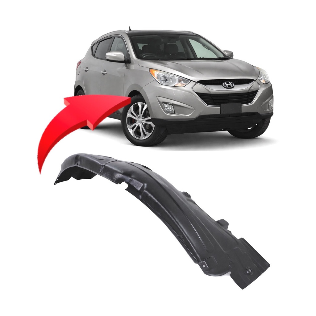 Front Right Passenger Side Fender Liner for Hyundai Tucson 2010-2013 HY1249121