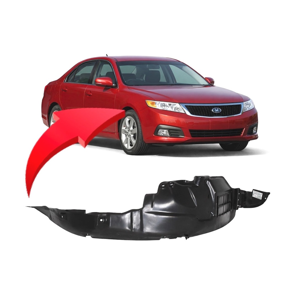 Front Right Passenger Side Fender Liner for Kia Magentis 2009-2010 KI1249116