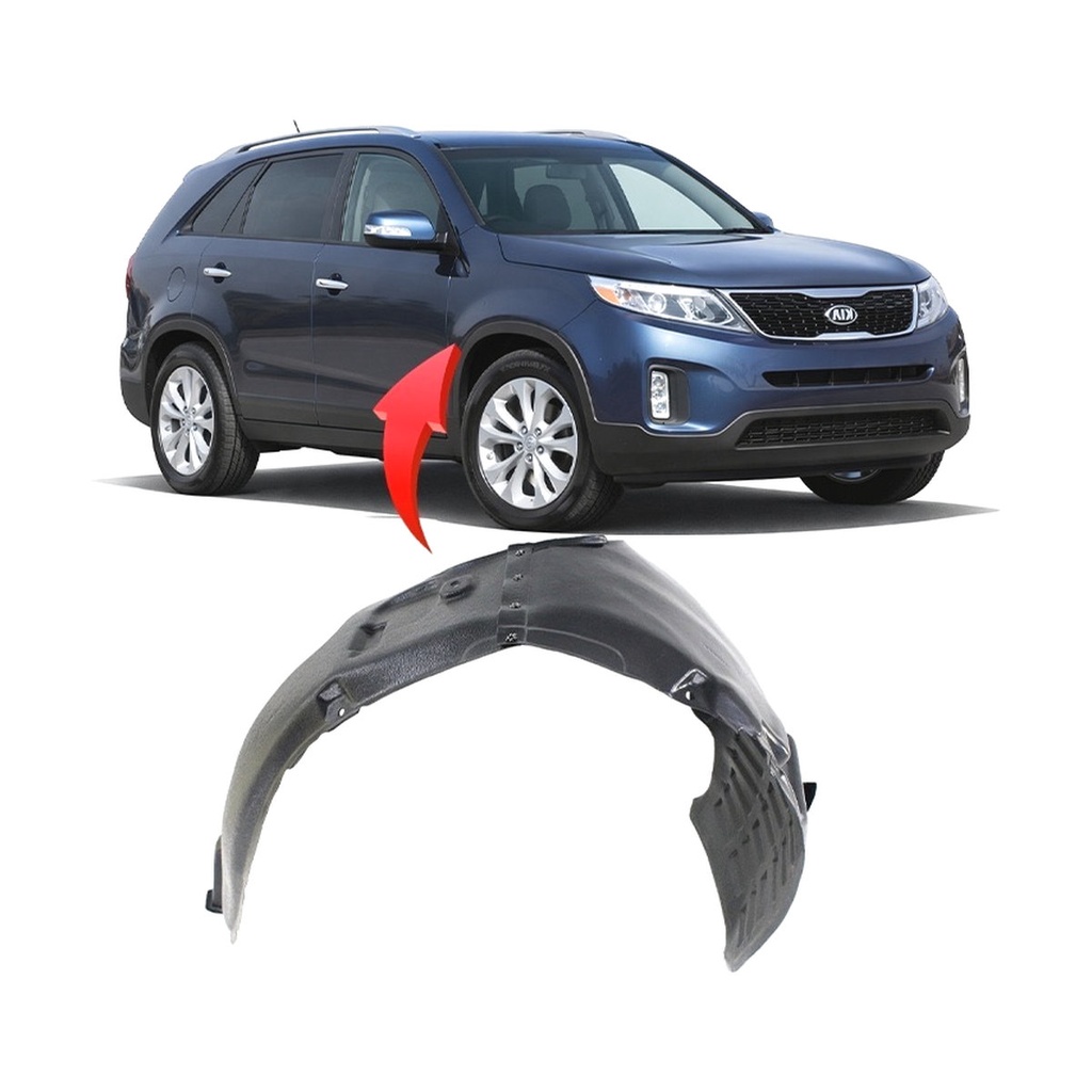Front Right Passenger Side Fender Liner for Kia Sorento 2014-2015 KI1249138