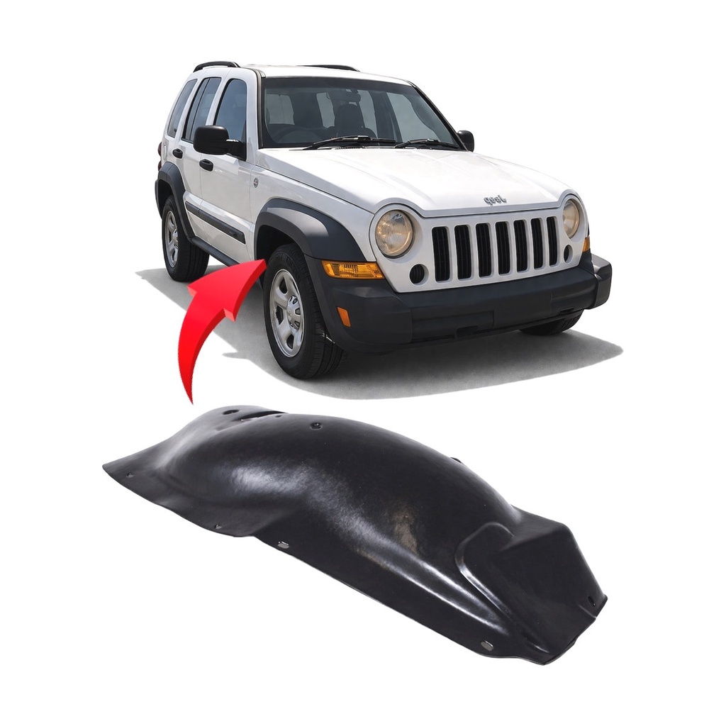Front Right Passenger Side Fender Liner for Jeep Liberty 2005-2007 CH1249128