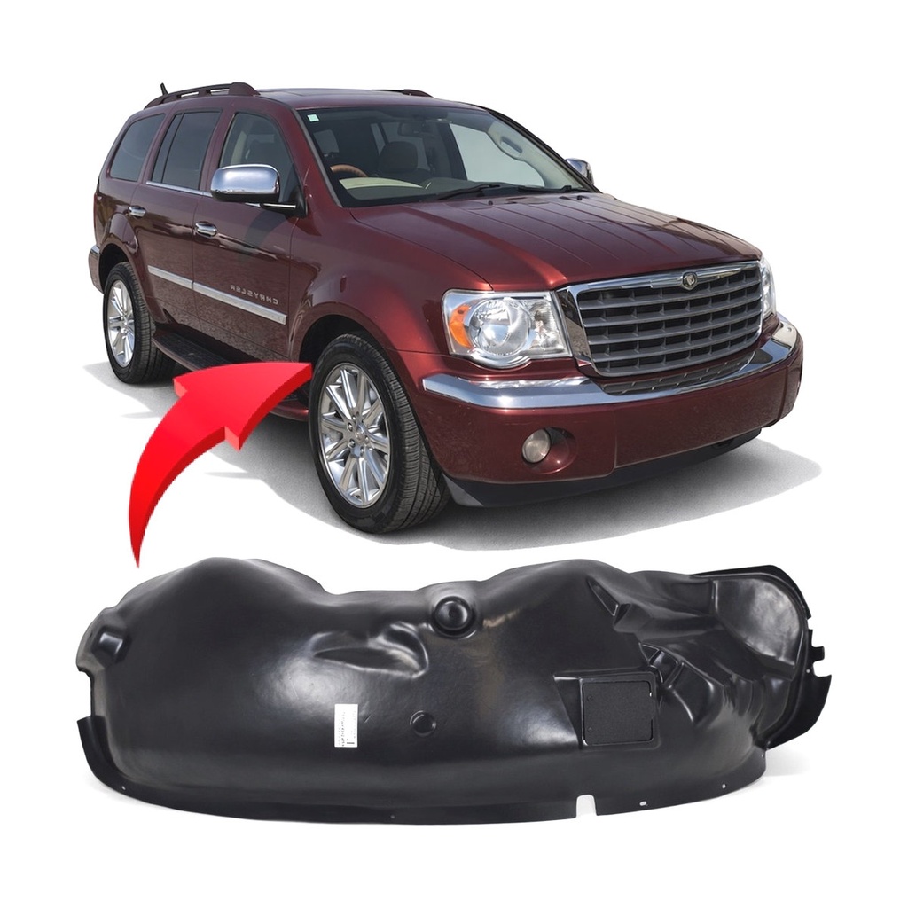 Front Right Passenger Side Fender Liner for Chrysler Aspen 2007-2009 CH1249135