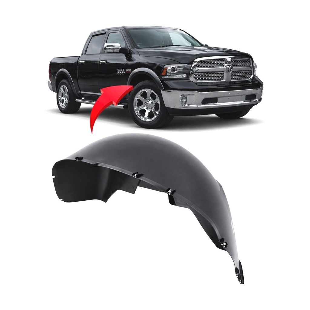 Rear Right Passenger Side Fender Liner for Ram 1500 Classic 2012-2024 CH1763107