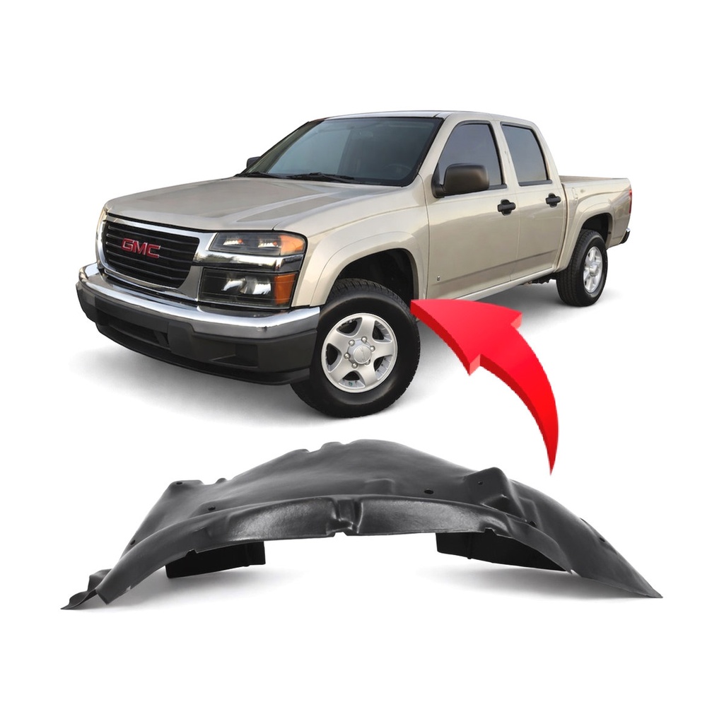 Front Left Driver Side Fender Liner for GMC Canyon 2007-2012 GM1248186