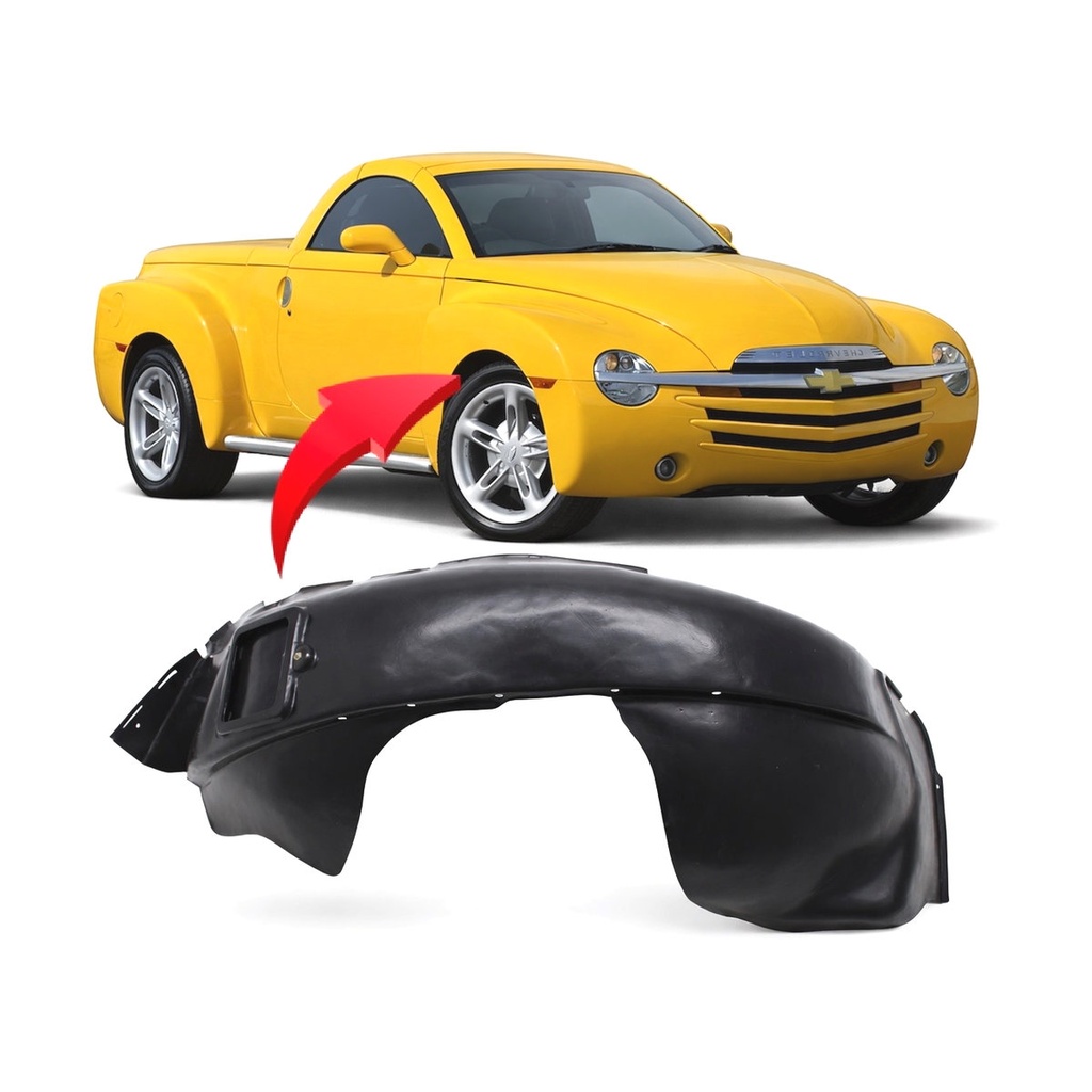 Front Right Passenger Side Fender Liner for Chevrolet SSR 2003-2006 GM1251119