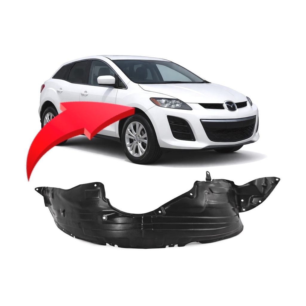 Front Right Passenger Side Fender Liner for Mazda CX-7 2010-2012 MA1249147