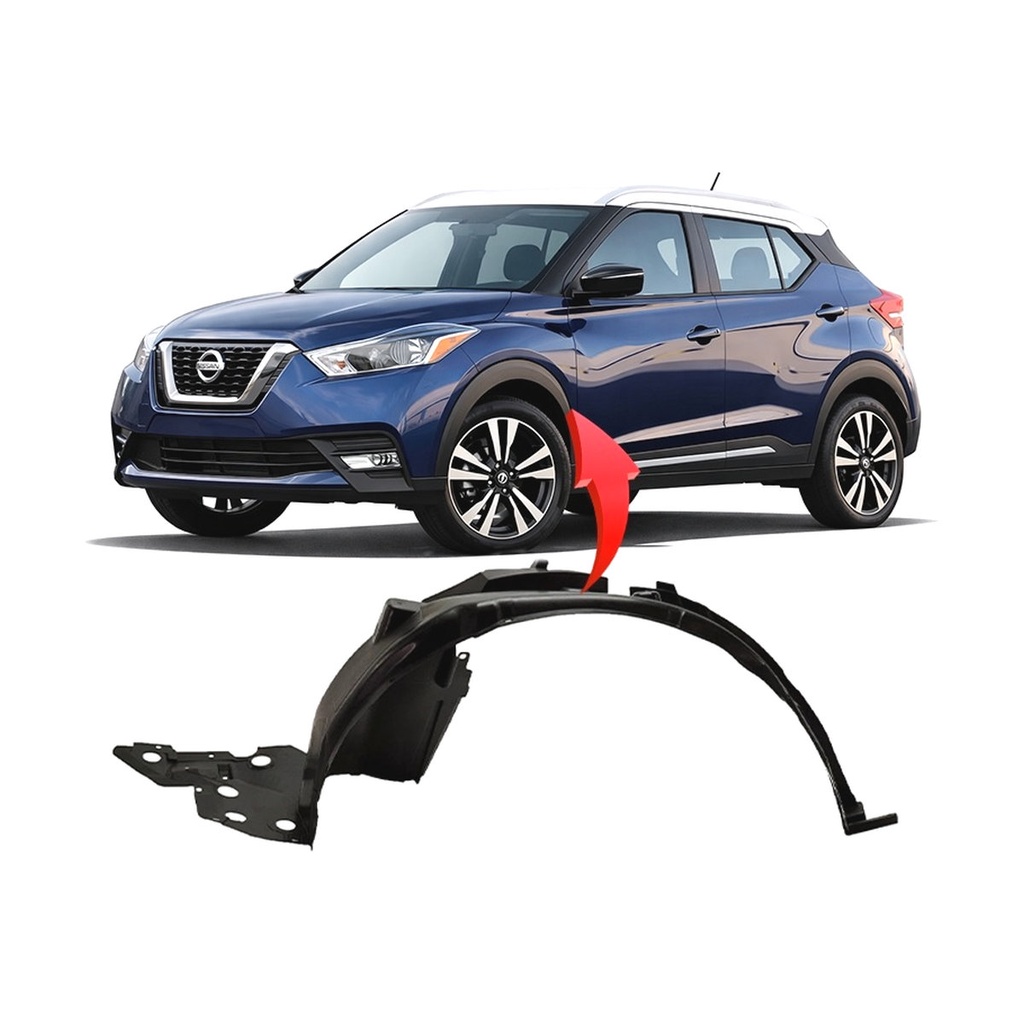 Front Left Driver Side Fender Liner for Nissan Kicks 2018-2020 NI1248174