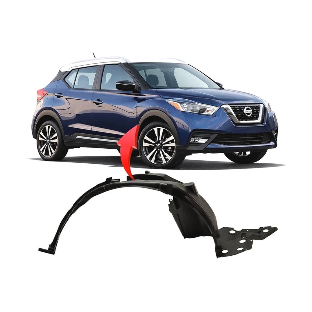 Front Right Passenger Side Fender Liner for Nissan Kicks 2018-2020 NI1249174