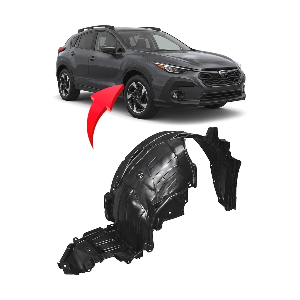 Front Right Passenger Side Fender Liner for Subaru Crosstrek 2024-2024 SU1249146