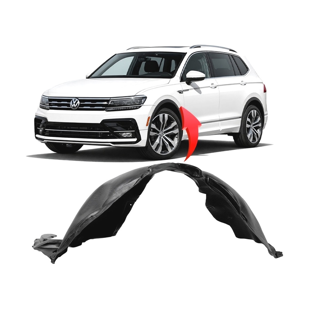 Front Left Driver Side Fender Liner for Volkswagen Tiguan 2019-2024 VW1248147