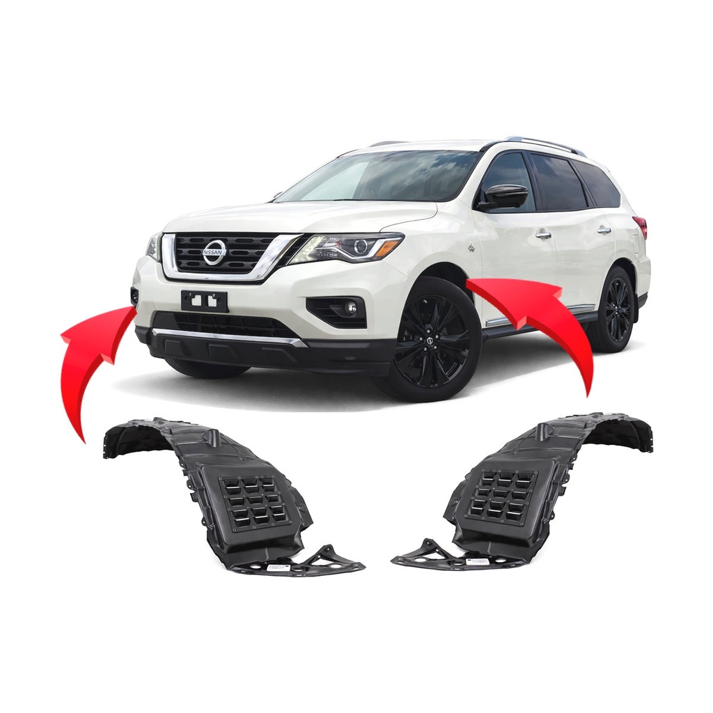 Set of 2 Front Fender Liners for Infiniti QX60 2015-2020 NI1248152 NI1249152