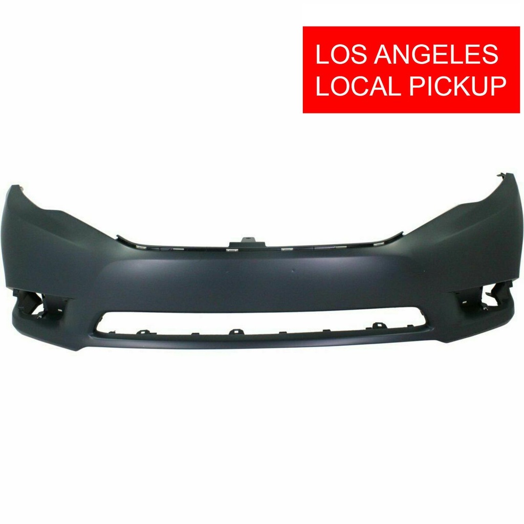 Front Bumper Cover For 2011-2012 Toyota Avalon w/ fog light holes Primed