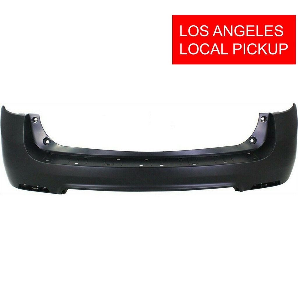 Rear Bumper Cover For 2010-2017 Chevy Chevrolet Equinox w reflector holes