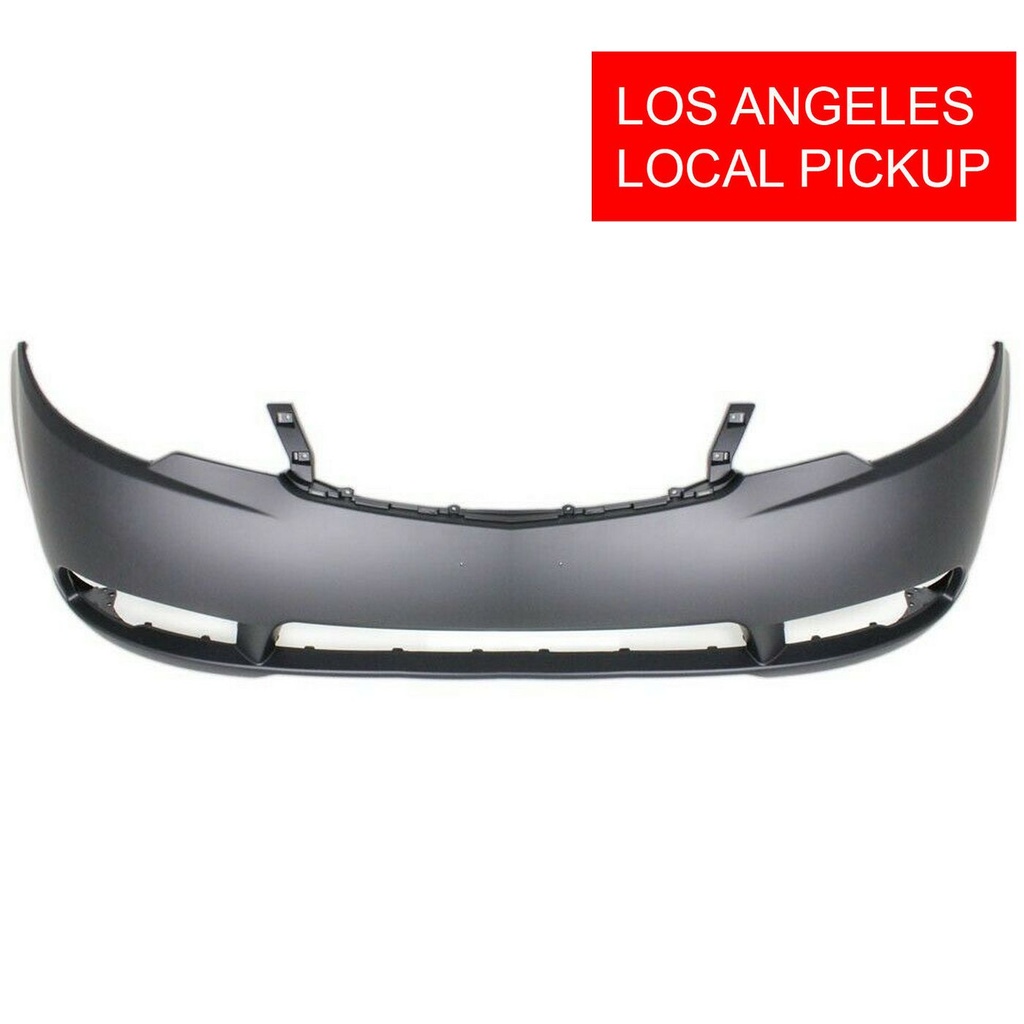 Front Bumper Cover For 2010-2013 Kia Forte Sedan Hatchback w/ fog lamp holes