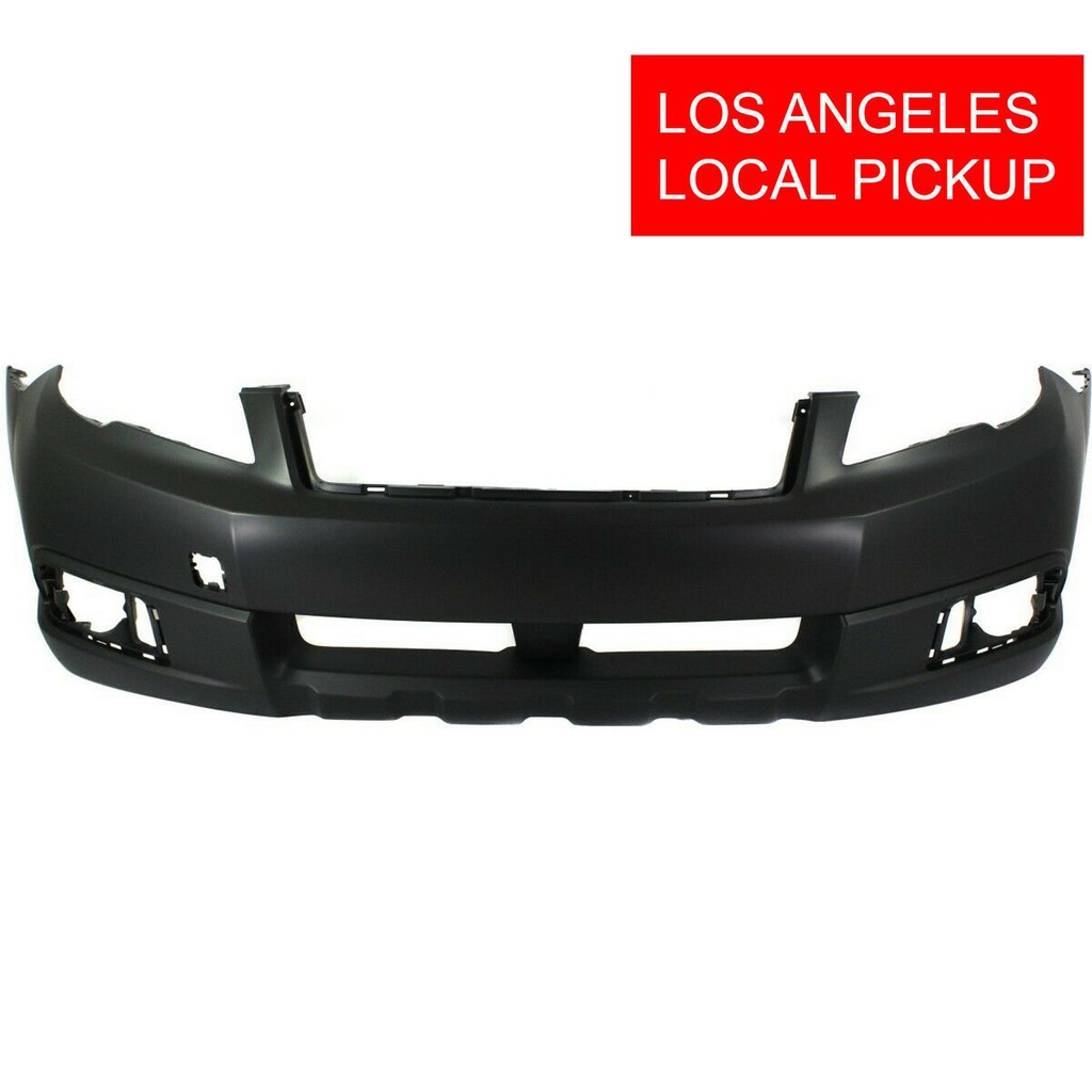 Front Bumper Cover for 2010 2011 2012 Subaru Outback Wagon w Fog Light holes