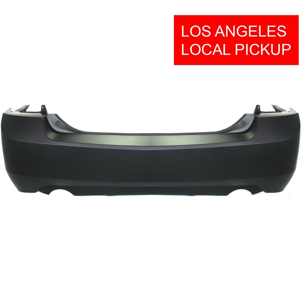 Rear Bumper Cover For 2006-2009 Ford Fusion SE, SEL w/ Dual Exhaust Holes