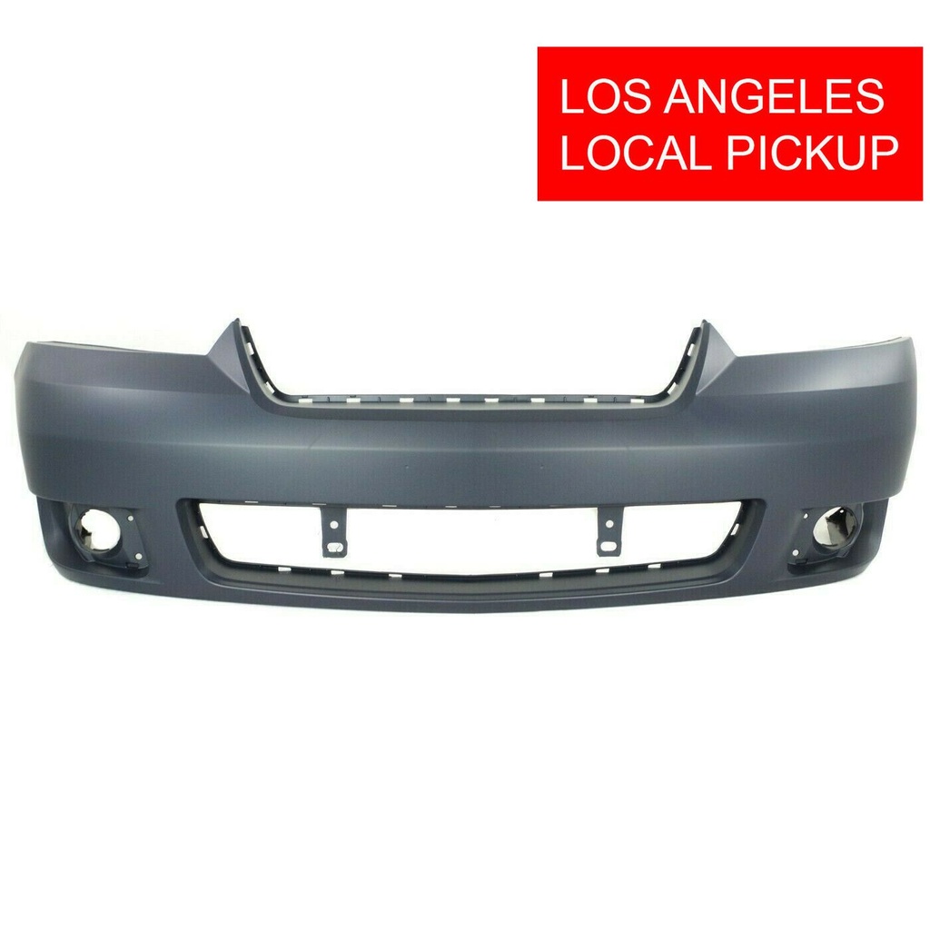 Front Bumper Cover For 2006-2008 Chevy Malibu w/ fog light holes LT LTZ Maxx
